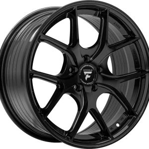 Fittipaldi Sport – FS365 – Black – 17″x8″ 35mm – All weather Wheels – FS365-17805114P35B